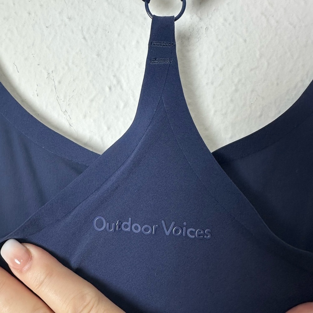 Outdoor Voices The Exercise Dress XL Blue Racerback Skort Athletic Sporty Tennis - Picture 9 of 12